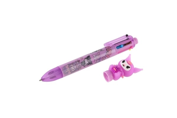 Pen med seks farver og figur