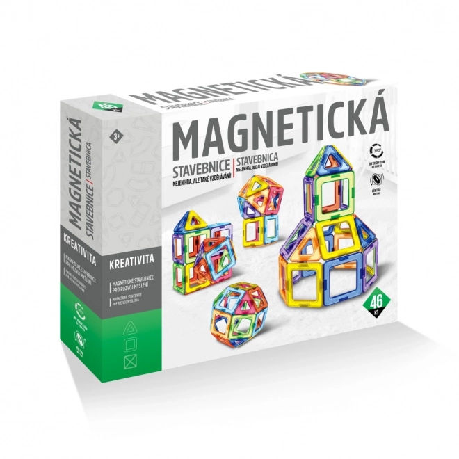 Magnetisk byggesæt 46 stk