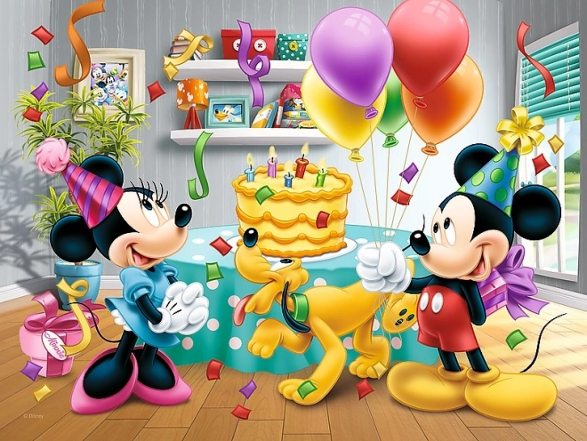 Puslespil Disney Mickey Mouse & Venskabsbudskab