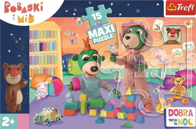 Puslespil Godnat, Treflíci Glade Børneverden MAXI