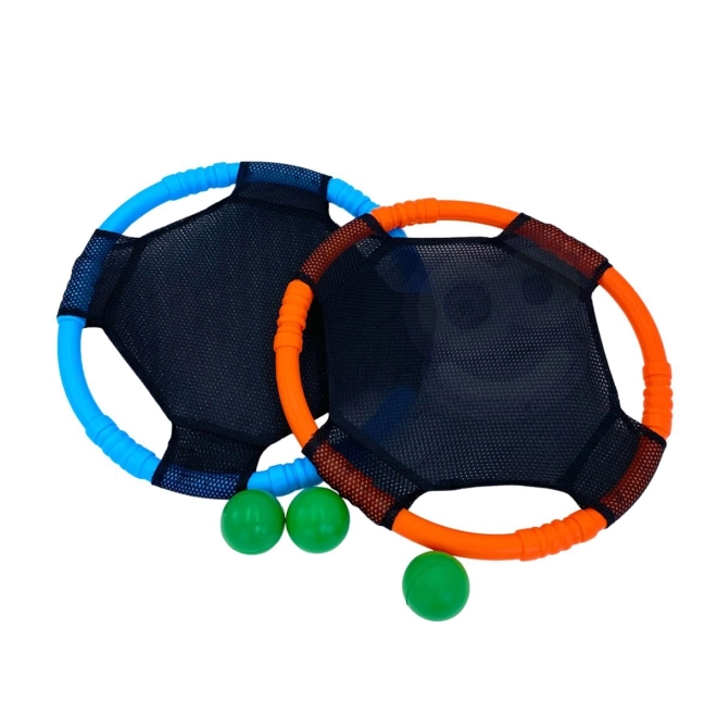 Woopie færdighedsspil 2-i-1 tennis frisbee