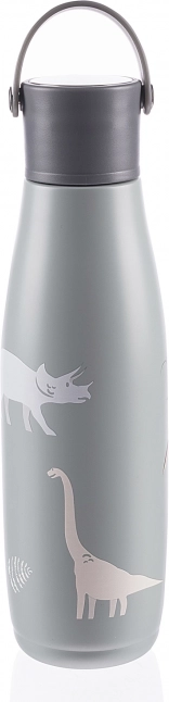 Termoflaske til væsker med holder 480 ml, Dino