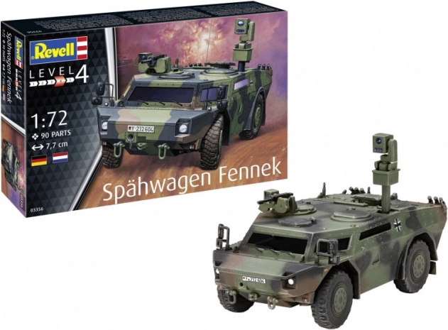 Plastikmodel Revell Spähwagen Fennek 1:72