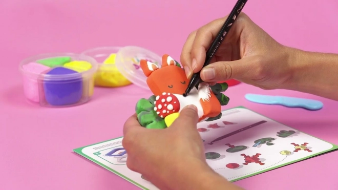 Kreativt Sæt Maped Creativ - Modellering Med Figurer
