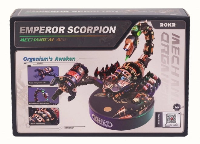 RoboTime 3D mekanisk puslespil Kejser Skorpion