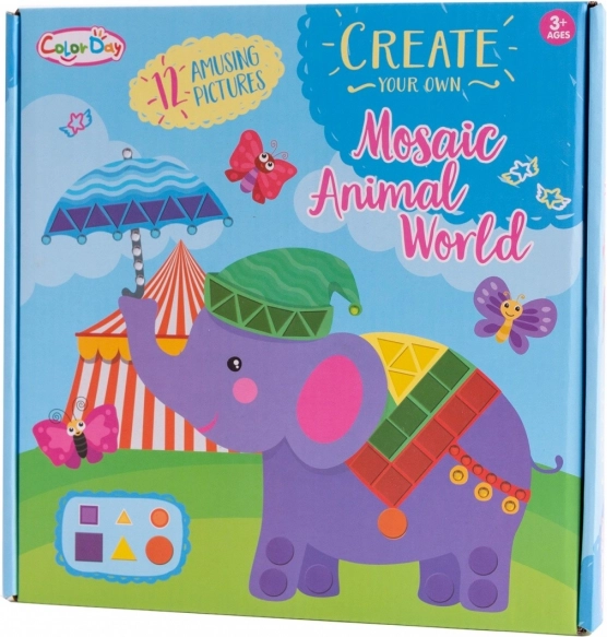 Kreativt mosaikdesign