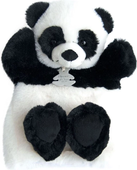 Blød hånddukke panda 25 cm