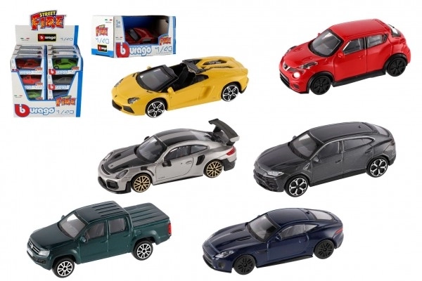 Bburago Street Fire Collezione 1/43, forskellige typer