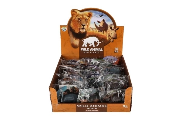Safari Dyr ZOO plastik mini figurer