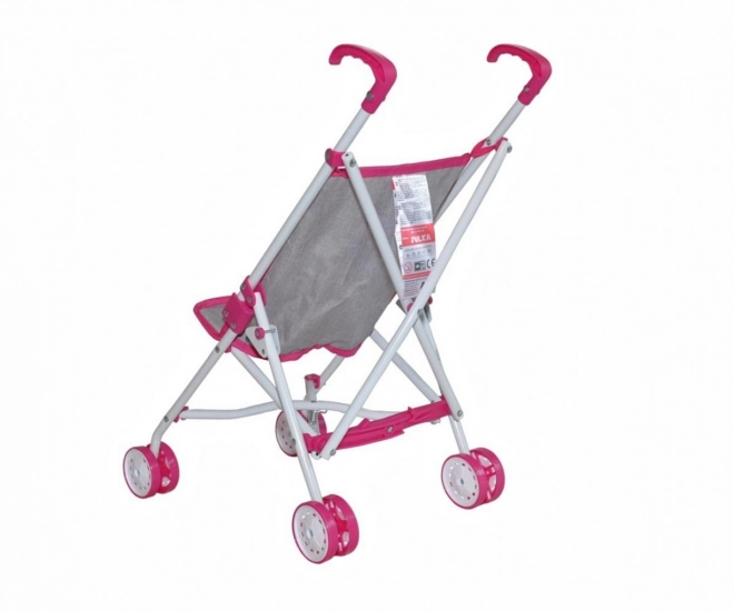 Barnevogn til dukker Milly Mally Julia Prestige Pink