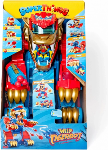 Spillesæt SuperThings Wild Tigerbot