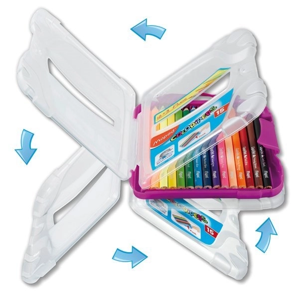 MAPED Triangulære Farveblyanter Color'Peps Smart Box 12 stk