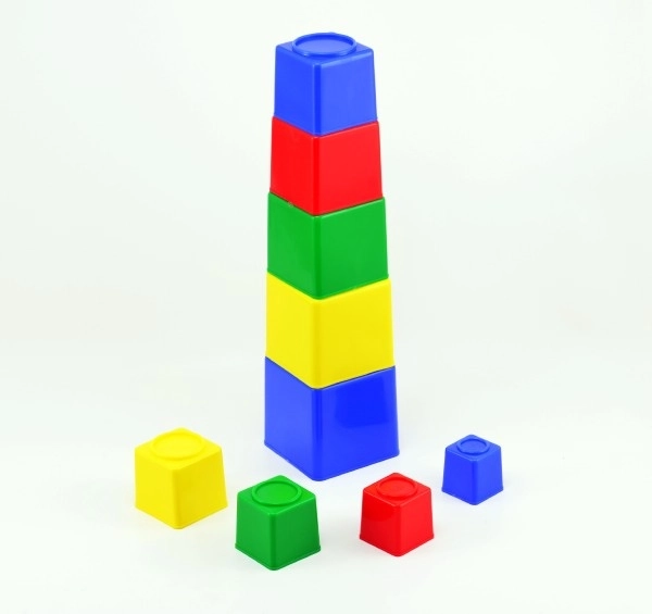 Kubus pyramide legetøj til børn