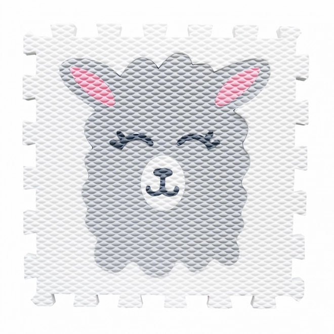Minideckfloor Lama - hvid