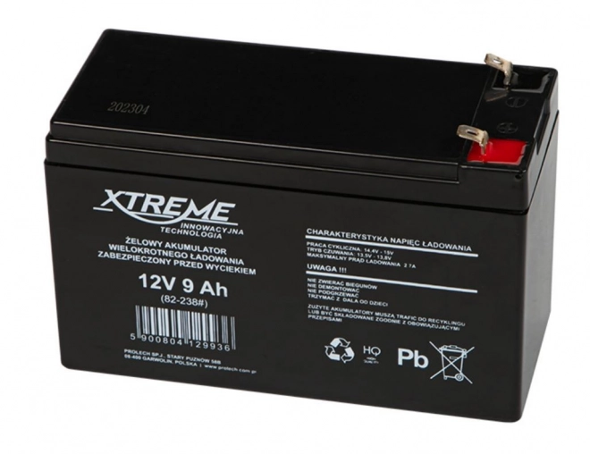 Gelbatteri 12V 9Ah XTREME