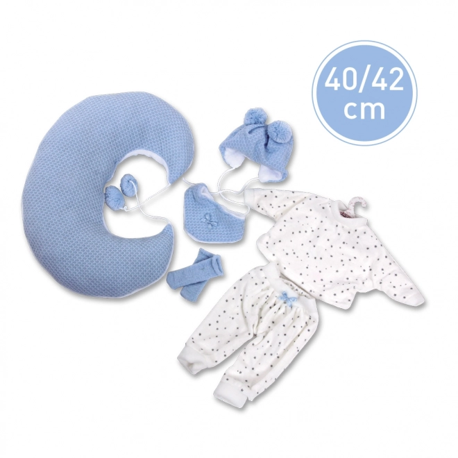 Llorens VRN738-74051 babytøj til dukke NYFØDT størrelse 40-42 cm