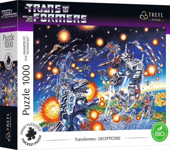 puslespil uft transformers: decepticons 1000 brikker