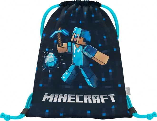 BAAGL Pose Minecraft Blå Økse