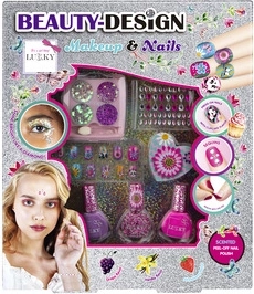LUKKY sæt beauty design makeup og negle til børn