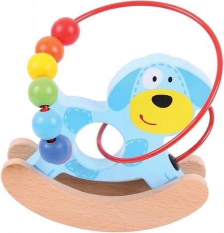 Bigjigs Baby motorisk labyrint vippe hund (uoriginal emballage)