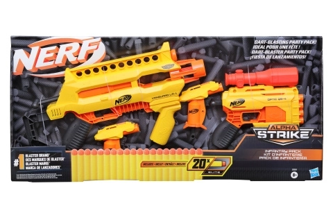 Nerf Alpha Strike 4 blastere og pile