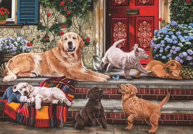 Puslespil hundefamilie 260 brikker ANATOLIAN