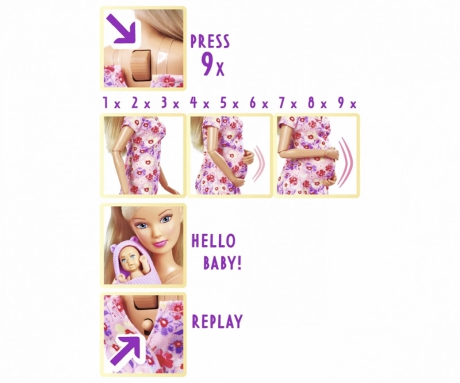 Steffi Love Hej Baby Dukke