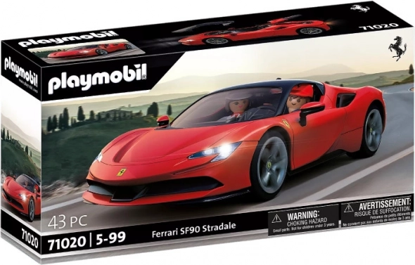 Sportsvogn PLAYMOBIL FERRARI SF90 Stradale med figurer
