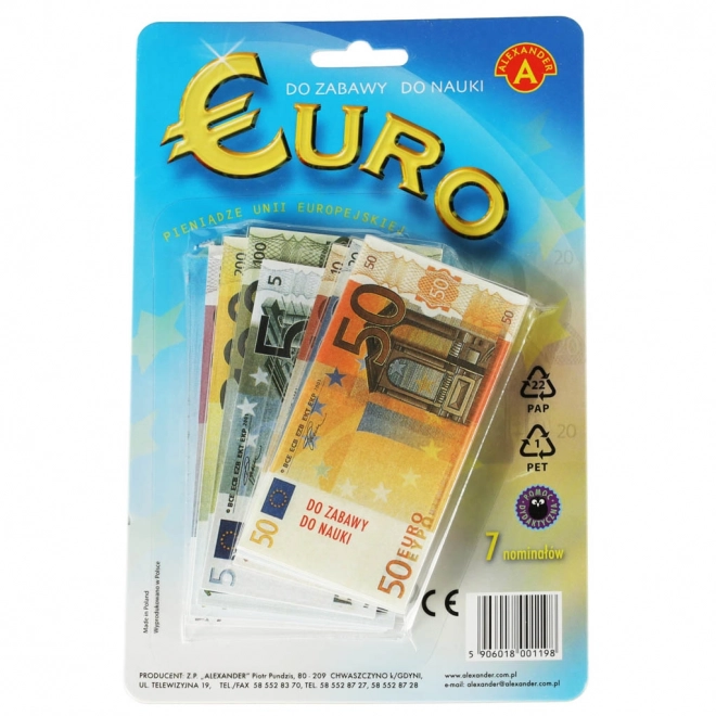 Alexander børne-euro legepenge
