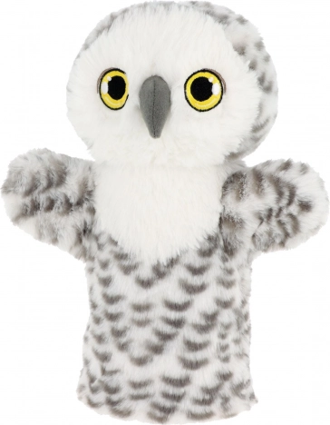 Keel Toys SE3077-7 Keeleco Ugle - øko plysbamse hånddukke 27 cm