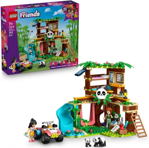 Lego Friends pleje af pandaer i reservatet