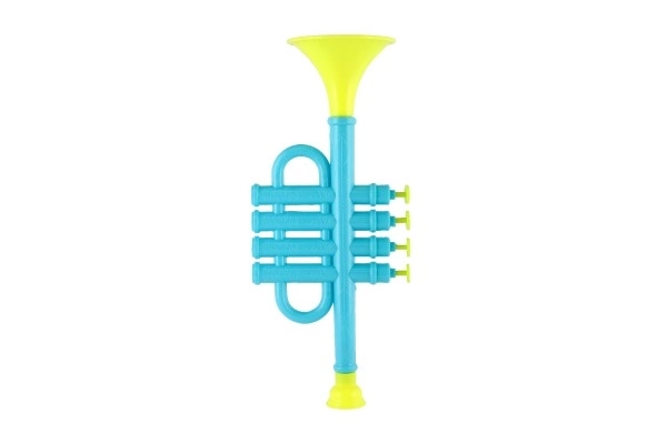 Trutmund/trumpet plast 25cm 2 farver i pose