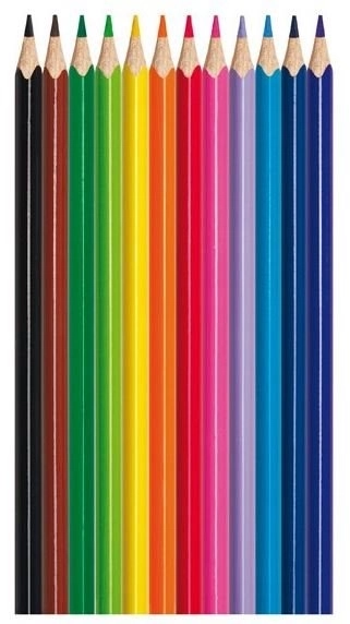 MAPED Trekantede Farveblyanter Color'Peps 12 stk