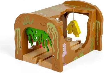 bigjigs rail træ tunnel – monstre