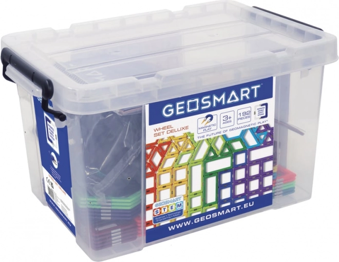 Magnetisk byggesæt GeoSmart Deluxe Hjul-sæt