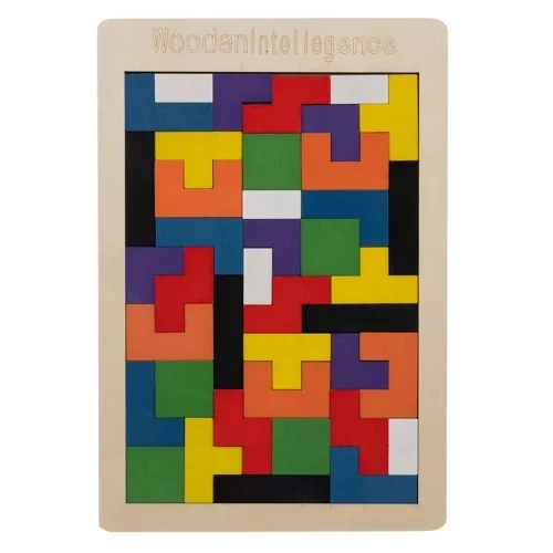 Træpuslespil / tetris Kruzzel 22667
