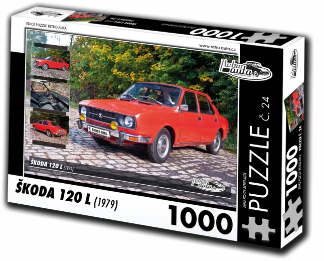 Puslespil Škoda 120 L (1979) 1000 brikker