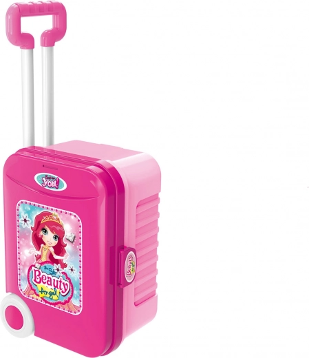 Kuffert på hjul med teleskophåndtag