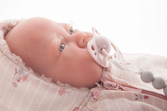 Antonio Juan 80110 SØD REBORN FØDT - realistisk dukke baby med blødt stofkrop - 40 cm