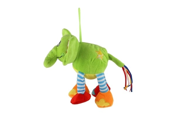 Plys elefant i farver