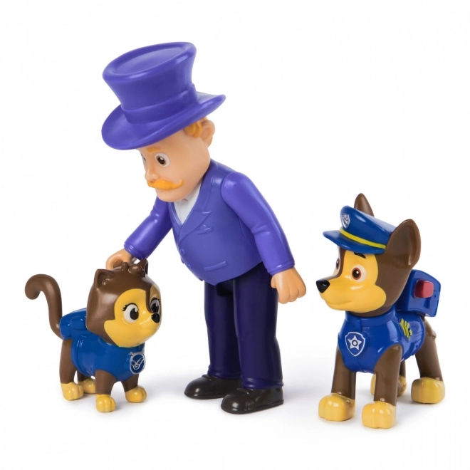 Sæt med figurer fra Paw Patrol Chase og Humdinger