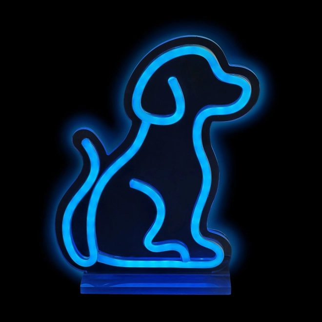 LED Lampe Hund