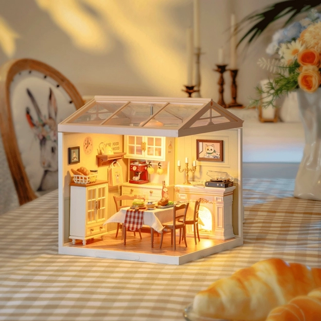 Miniature hus - hyggeligt spisestue