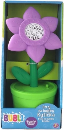 Sæbebobleblæser Blomst Lilla