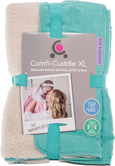 Børnetæppe Comfi-Cuddle Tiffany Blue