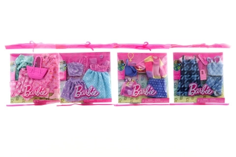 Barbie sæt med moderne outfits