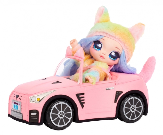 Stilfuld cabriolet til dukker Na! Na! Na! Surprise