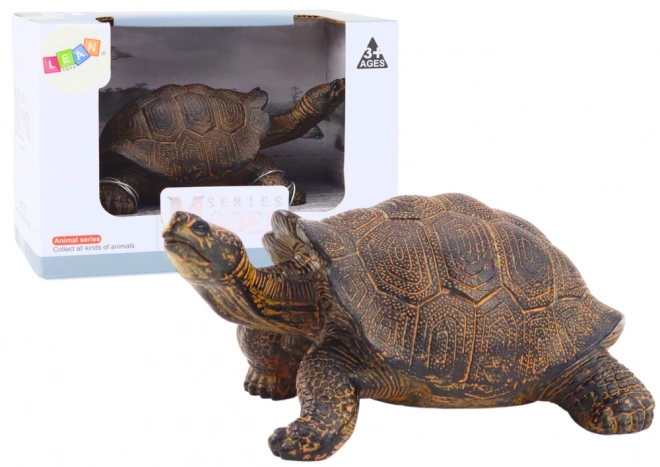 Samlerfigur Skildpadde Sort Land Reptil