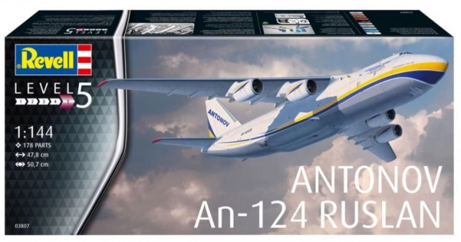 Model fly Antonov AN-124 Ruslan 1/144