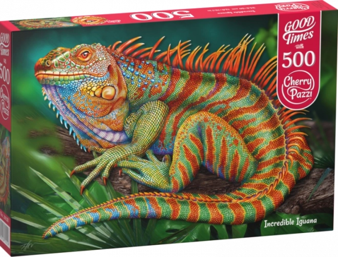 Cherry Pazzi Puzzle Utrolig Leguan 500 Brikker